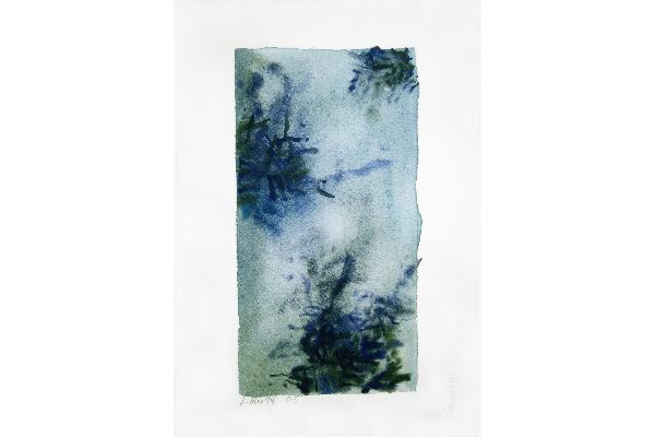 Calligraphy 3, watercolour on Arches, 11x15 in.